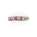 Bague Take Pavée - Or rose