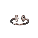 Bague Tête-à-tête Marteaux PM Semi Pavée - Or rose