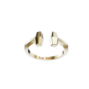Bague Tête-à-tête Marteaux PM Tout Or - Or jaune