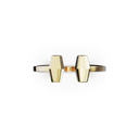 Bague Tête-à-tête Marteaux PM Tout Or - Or jaune