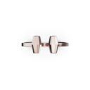 Bague Tête-à-tête Marteaux PM Tout Or - Or rose