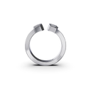 Bague Tête-à-tête Marteaux MM Tout Or - Or gris