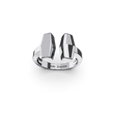 Bague Tête-à-tête Marteaux MM Tout Or - Or gris