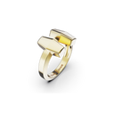 Bague Tête-à-tête Marteaux MM Tout Or - Or jaune