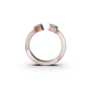 Bague Tête-à-tête Marteaux MM Tout Or - Or rose