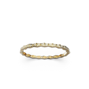 Bracelet Maillon Marteaux Pavé - Or jaune