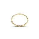 Bracelet Maillon Marteaux Pavé - Or jaune