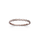 Bracelet Maillon Marteaux Pavé - Or rose