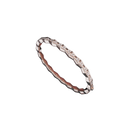 Bracelet Maillon Marteaux Pavé - Or rose