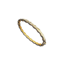 Bracelet Maillon Marteaux Semi Pavé - Or jaune
