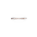 Bracelet Maillon Marteaux Semi Pavé - Or rose