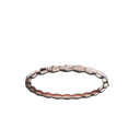 Bracelet Maillon Marteaux Semi Pavé - Or rose