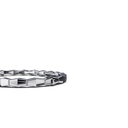 Bracelet Maillon Marteaux Tout Or - Or gris