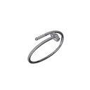 Bracelet Marteaux Classique MM Pavé - Or gris