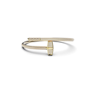 Bracelet Marteaux Classique MM Pavé - Or jaune
