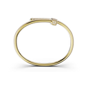Bracelet Marteaux Classique MM Pavé - Or jaune