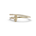 Bracelet Marteaux Classique MM Pavé - Or jaune