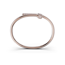 Bracelet Marteaux Classique MM Pavé - Or rose