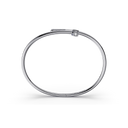 Bracelet Marteaux Classique PM Semi Pavé - Or gris