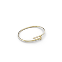 Bracelet Marteaux Classique PM Semi Pavé - Or jaune