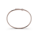 Bracelet Marteaux Classique PM Semi Pavé - Or rose