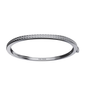 Bracelet Take Couture PM Pavé - Or gris