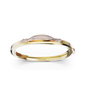 Bracelet Take Semi Pavé - Or jaune et rose