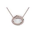 Pendentif Take Pavé - Or rose