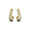 Créoles Take Couture MM Pavées - Or jaune